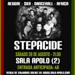 La banda portuguesa Stepacide en la Sala Apolo 2. Barcelona