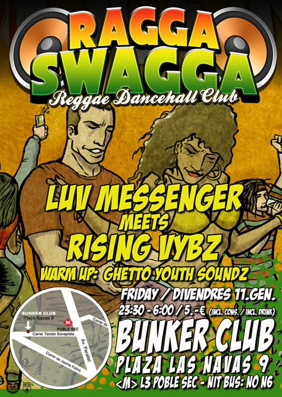 ragga swagga flyer