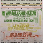 El 29 de marzo se reunirán por primera vez en Canarias 15.000 watts de Sound Systems con Jah Ras, Lava Sound, Leones Humildes y Riceland Sound