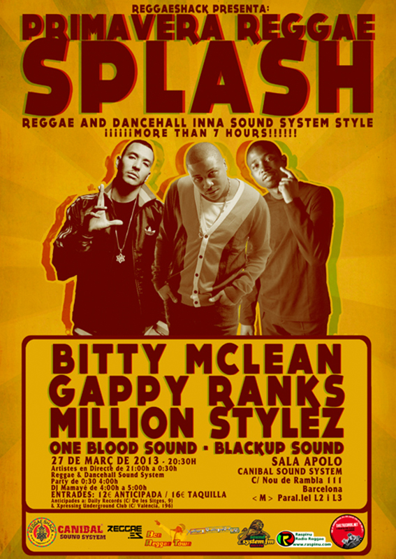 primavera reggae splash flyer