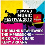 The Impressions en Black Musical Festival de Girona el 22 de Marzo, y el 21 de Marzo en Madrid