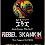 Concierto de Rebel Skankin' y Shakti I&I este viernes en Barcelona