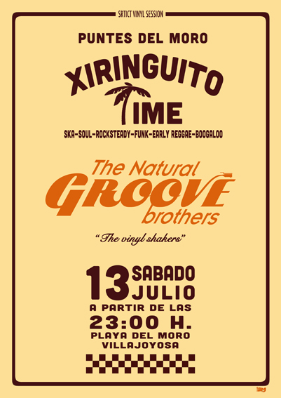 Cartel chiringuito julio web