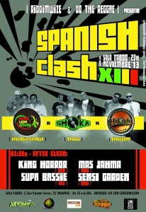 Video promo del Spanish Clash XIII. 1 de Noviembre en Sala Taboo, ven por 6€ con tu ACR Card