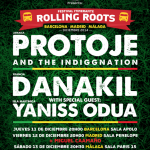 Novedades del fin de semana con Protoje and The Indignation, junto a Danakil y Yannis Odua