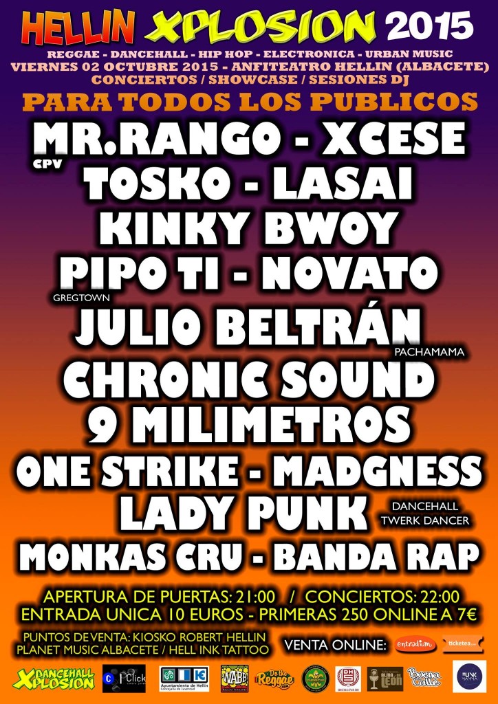 Hellin xplosion 2015