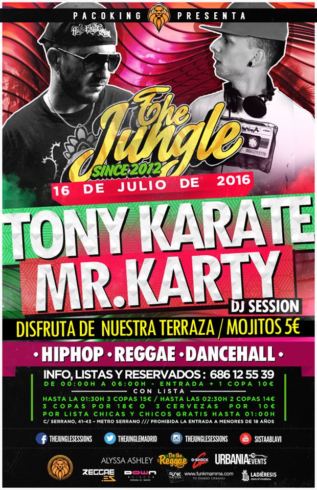 the jungle 16 de julio
