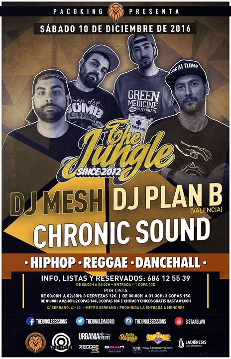 The Jungle Sessions Diciembre 2016